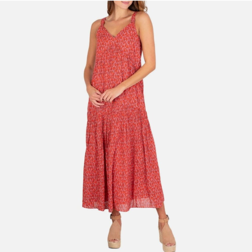 Joie Super Soft Fully‎ Lined Cotton Maxi Dress XL